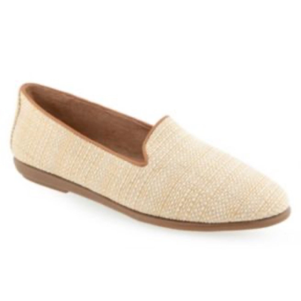 NWT AEROSOLES Betunia Cream Casual flat Loafers SZ 10 W